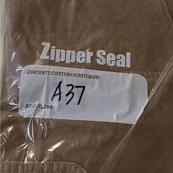 Talbots women tan soft corduroy front pockets mini skirt. Size 4 - Picture 10 of 10